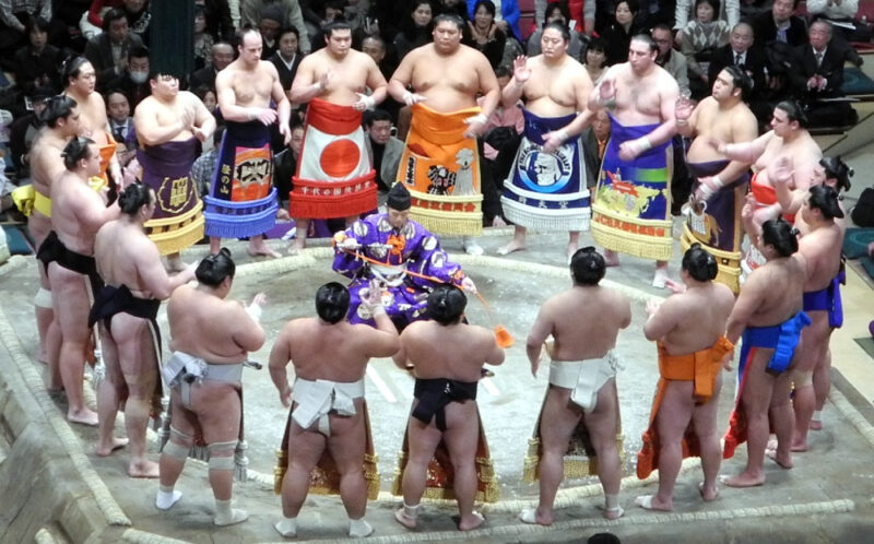 002 Sumo wreslters Tokyo The Real Japan